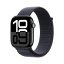 Apple Watch Series 10 42mm klavírně černý hliník s inkoustově fialovým provlékacím řemínkem