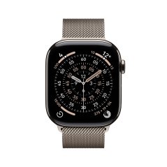 Apple Watch Series 11 Cellular 42mm přírodní titan s přírodním milánským tahem