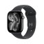 Apple Watch Series 11 46mm černý hliník s černým sportovním řemínkem S/M