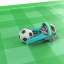 Ozobot podložka Challenge Mat: Fotbal