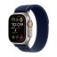 Apple Watch Ultra 2 49mm přírodní titan s modrým trailovým tahem M/L MX4L3CS/A