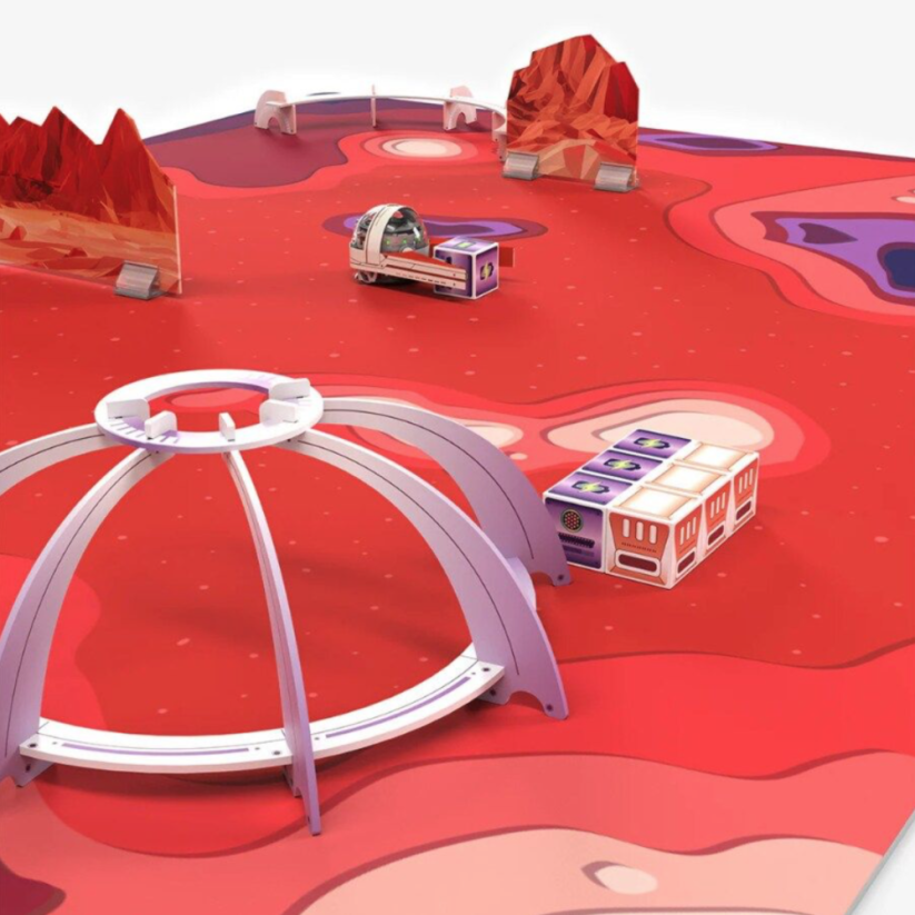 Ozobot podložka Challenge Mat: Mise na Mars