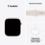 Apple Watch Series 11 Cellular 46mm růžově zlatý hliník s růžovým sportovním řemínkem S/M