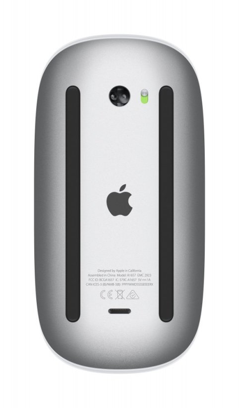 Apple Magic Mouse (USB‑C) – bílý Multi-Touch povrch