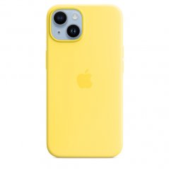 Apple Silikonový kryt s MagSafe na iPhone 14 – kanárkově žlutý