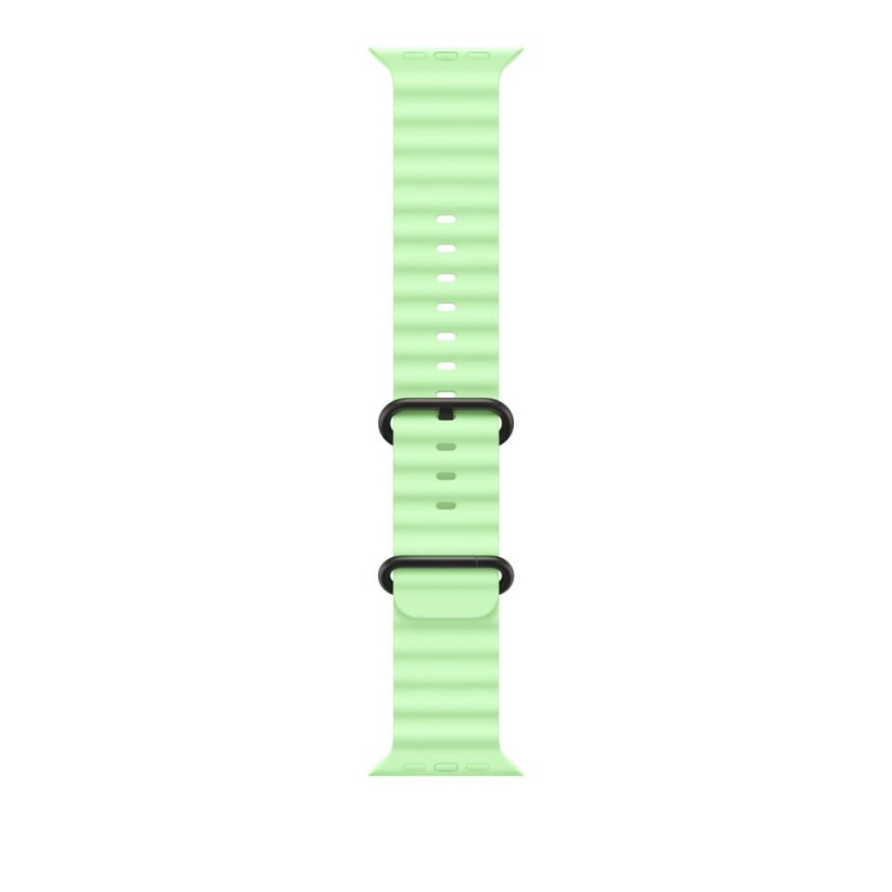 Apple Watch 49mm Neon Green Ocean sportovní řemínek