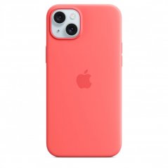 Apple Silikonový kryt s MagSafe na iPhone 15 Plus – světle melounový