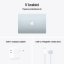 Apple MacBook Air 15"/M4/15,3"/2880x1864/16GB/512GB SSD/M4/Sequoia/Sky Blue/1R