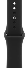 Apple 42mm sportovní řemínek - černý M/L