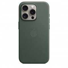 Apple Kryt z tkaniny FineWoven s MagSafe na iPhone 15 Pro – listově zelený