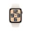 Apple Watch SE 44mm Hvězdně bílý hliník s hvězdně bílým sportovním řemínkem - M/L