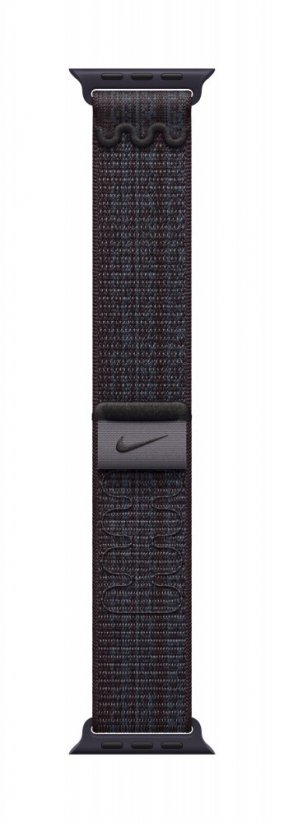 Apple Watch 41mm Černo-modrý provlékací sportovní řemínek Nike