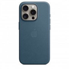 Apple Kryt z tkaniny FineWoven s MagSafe na iPhone 15 Pro – tichomořsky modrý
