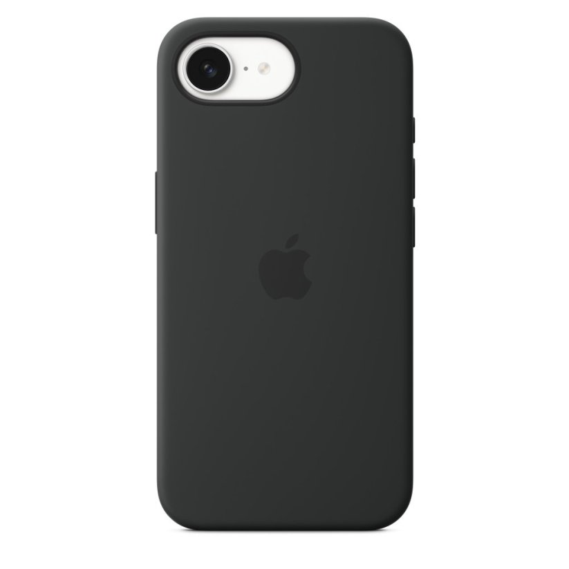 Apple Silikonový kryt na iPhone 16e - černý