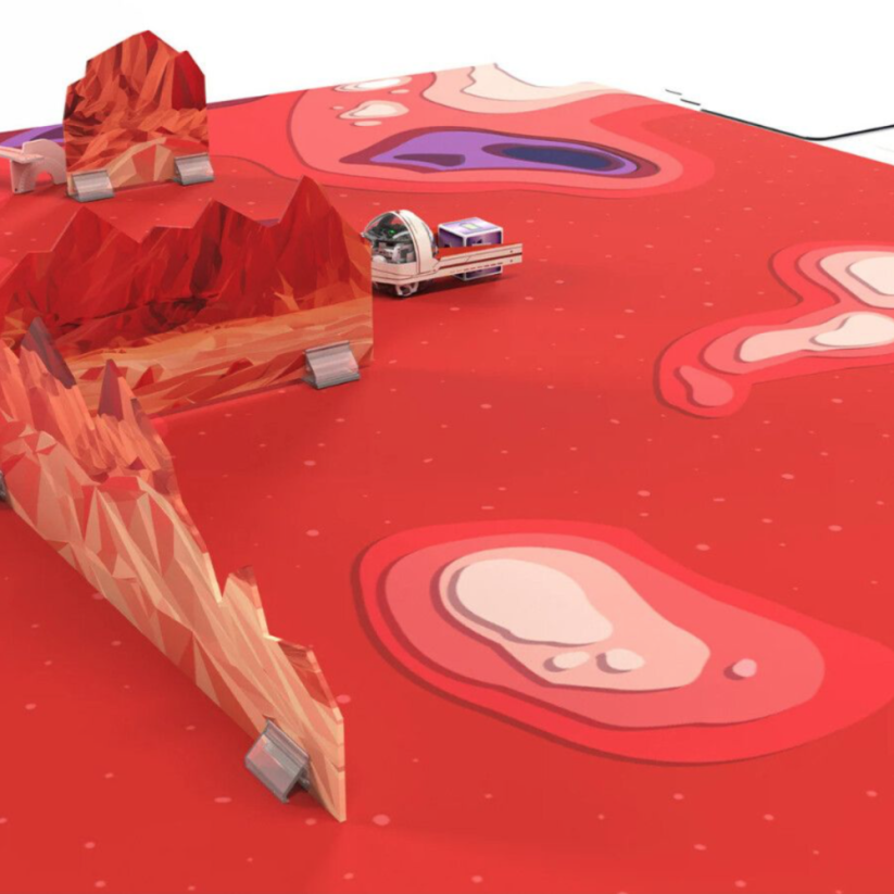 Ozobot podložka Challenge Mat: Mise na Mars