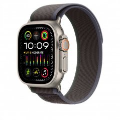 Apple Watch 49mm Modro-černý Trailový tah – S/M