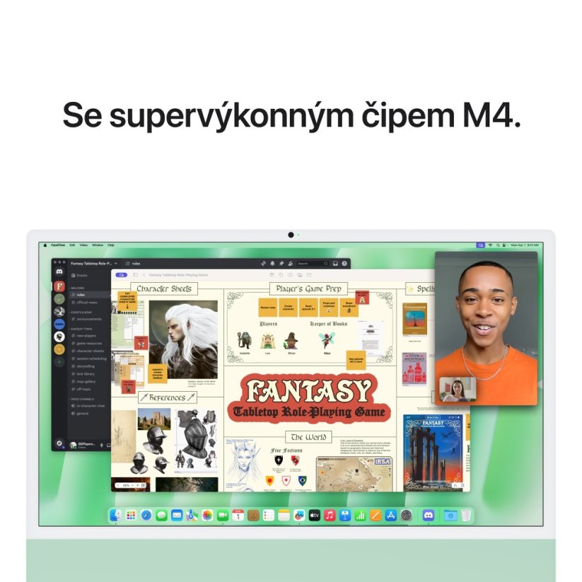 iMac 24" 4.5K Ret M4 10CPU/10GPU/16G RAM/512 SSD - zelený