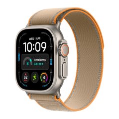 Apple Watch Ultra 4 49mm přírodní titan s pískovým trailovým tahem S/M / SK