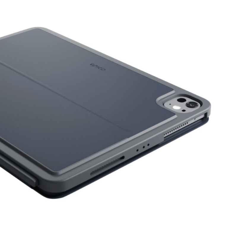 Epico Ultraboard podsvícená klávesnice s pouzdrem pro iPad 10,9" (10. a 11. generace) - česká/šedá