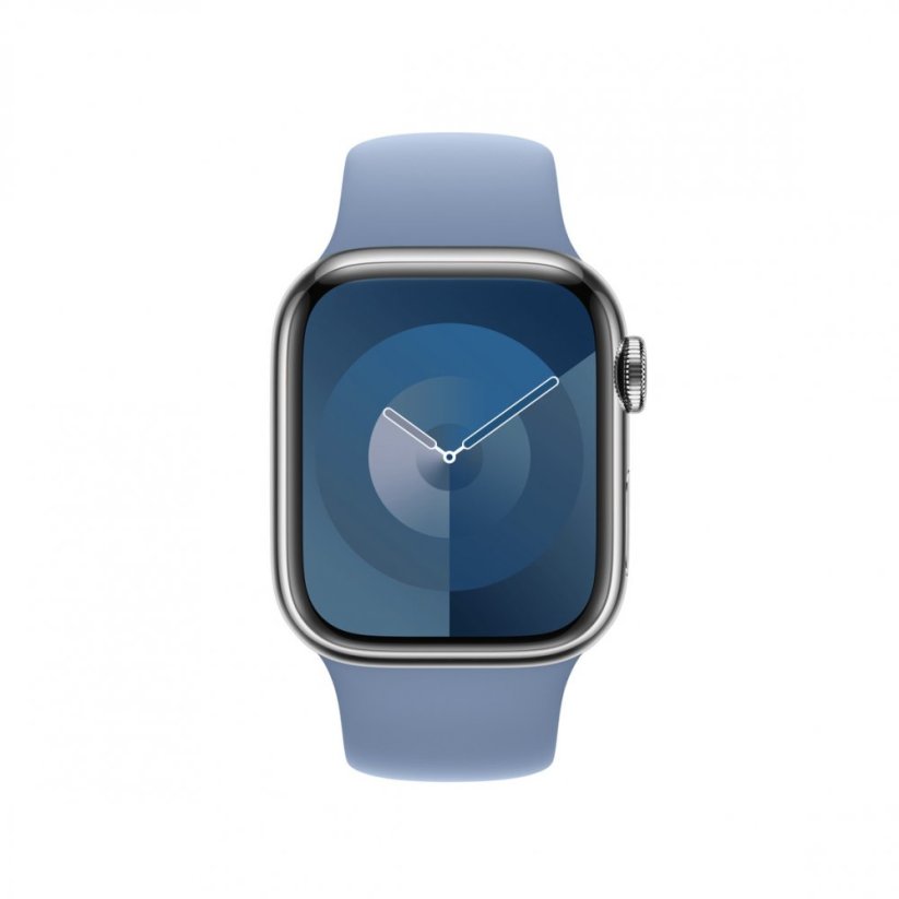 Apple Watch 41mm Ledově modrý sportovní řemínek – M/L