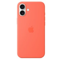 Apple Silikonový kryt s MagSafe na iPhone 16 Plus – mandarinkový