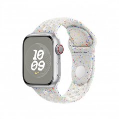 Apple Watch 41mm Platinový sportovní řemínek Nike – S/M