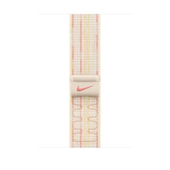 Apple Watch 46mm hvězdně bílý/růžový provlékací sportovní řemínek Nike