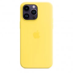 Apple Silikonový kryt s MagSafe na iPhone 14 Pro Max – kanárkově žlutý