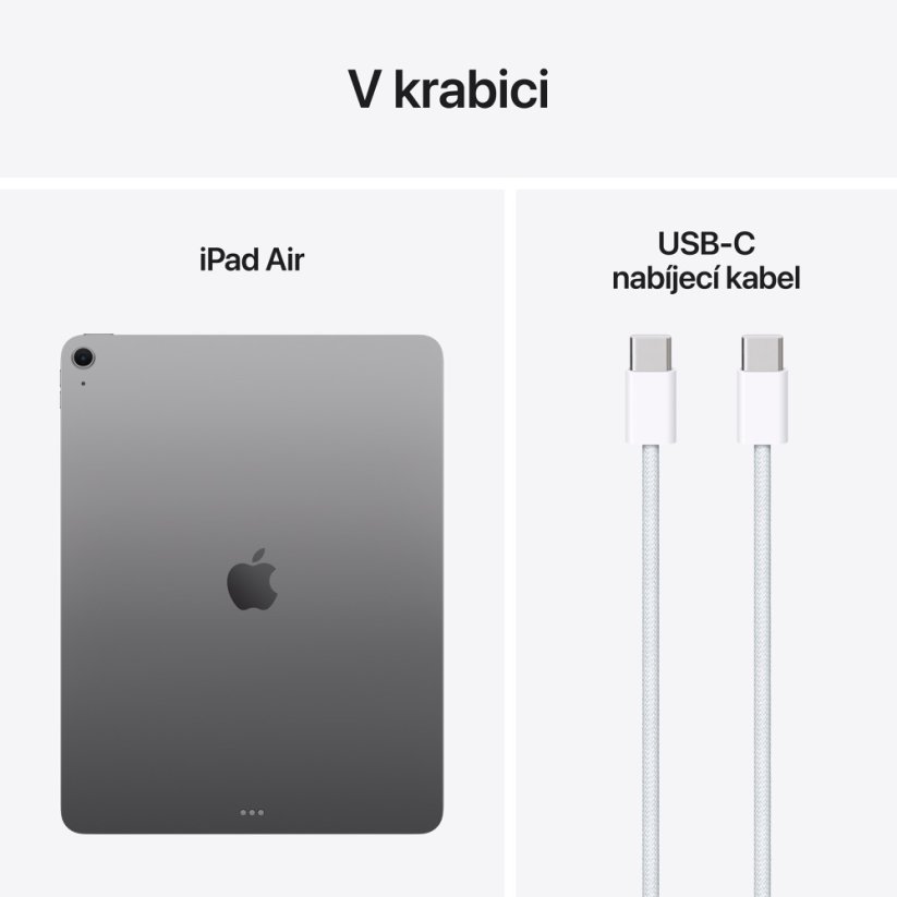 Apple iPad Air 13″ M3 Wi-Fi 256GB - Vesmírně šedý (2025)