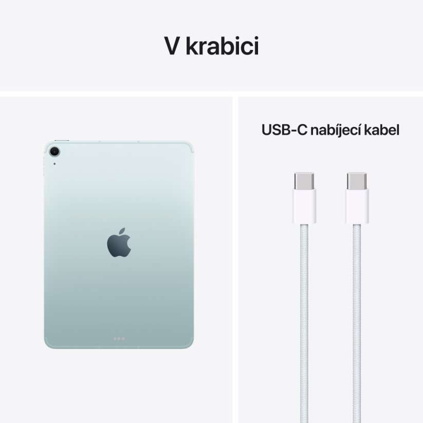 iPad Air 11″ M4 Wi-Fi + Cellular 512GB - modrý