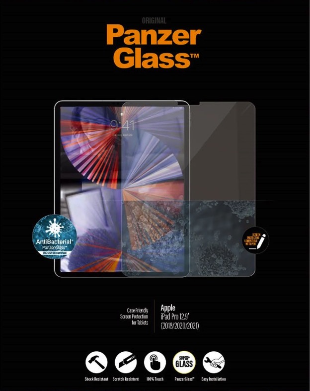 PanzerGlass - tvrzené sklo pro iPad Pro 12,9″ (6. generace)