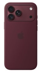 iPhone 18 Pro Max Silicone Case with MS - Burgundy