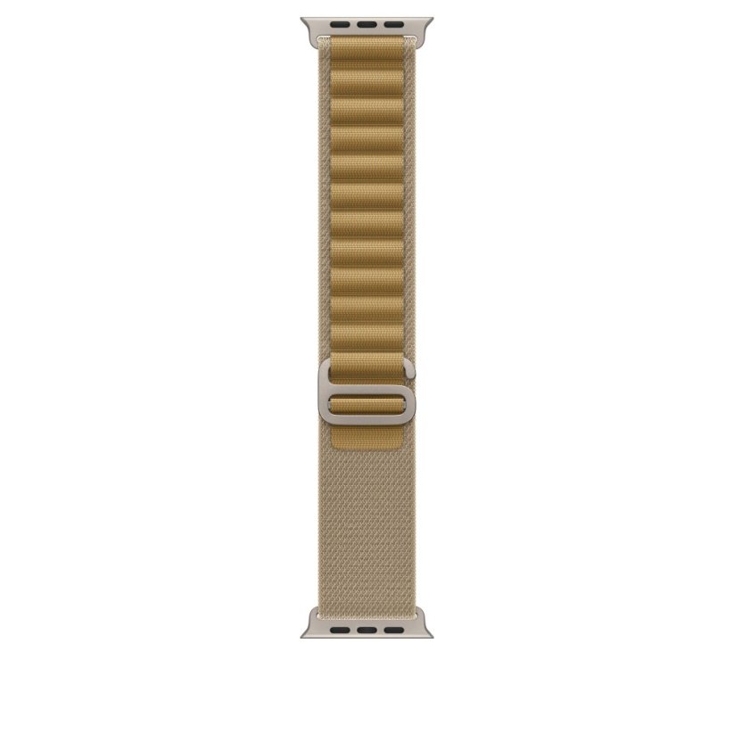 Apple Watch 49mm žlutohnědý Alpský tah - M - provedení z přírodního