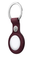 Apple klíčenka z tkaniny FineWoven na AirTag - burgundsky červená