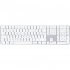 Apple Magic Keyboard s číselnou klávesnicí - česká - bílá
