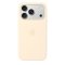 iPhone 17 Pro Silicone Case with MS – Vanilla / SK