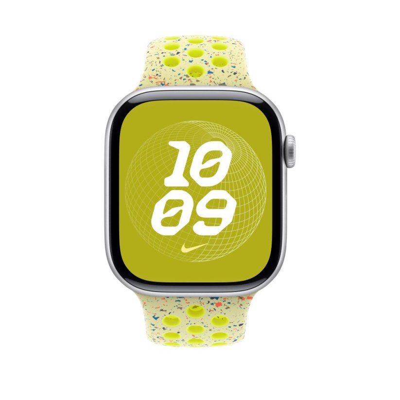 Apple Watch 46mm Volt Splash sportovní řemínek Nike - M/L