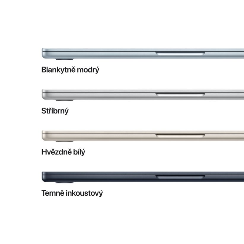 MacBook Air 13″ M5 10C CPU/10C GPU/24G/1T SSD - stříbrný