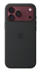 iPhone 18 Pro Max Silicone Case with MS - Black