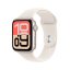 Apple Watch SE 3 44mm hvězdně bílý hliník s hvězdně bílým sportovním řemínkem S/M