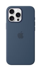 Apple Silikonový kryt s MagSafe na iPhone 16 Pro Max – denimový