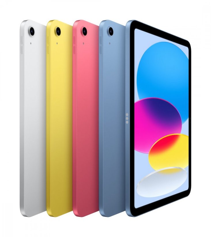Balíček 5x iPad 10. generace, obal, stylus, košík na přenášení