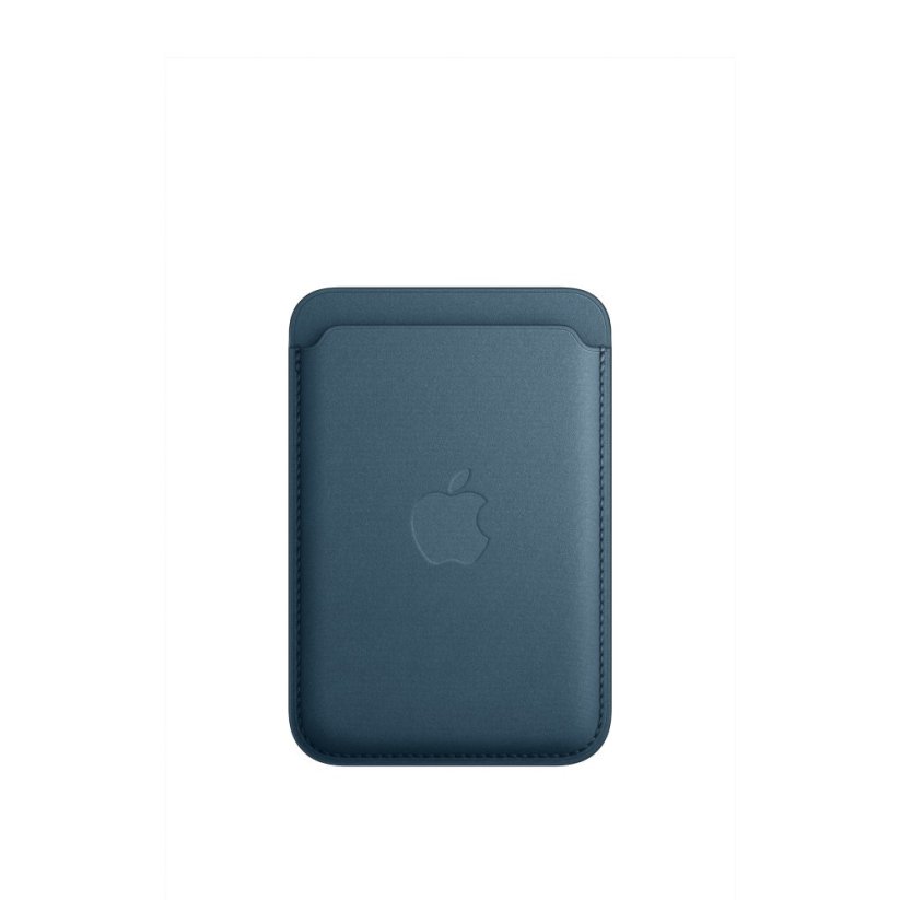 Apple FineWoven peněženka s MagSafe k iPhonu – tichomořsky modrá