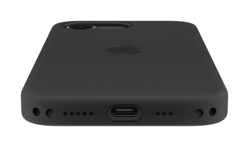 iPhone 17e Silicone Case with MagSafe – Black