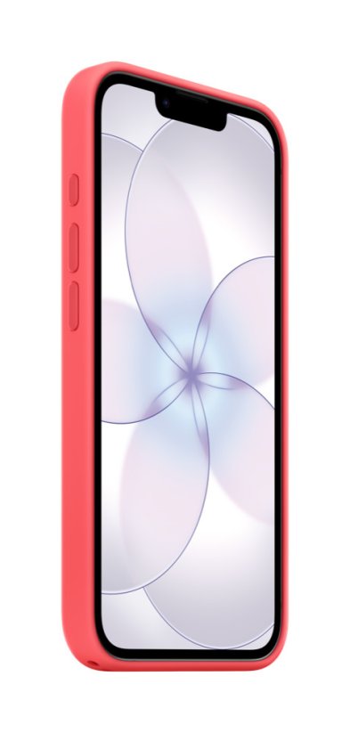 iPhone 17e Silicone Case with MagSafe–Bright Guava