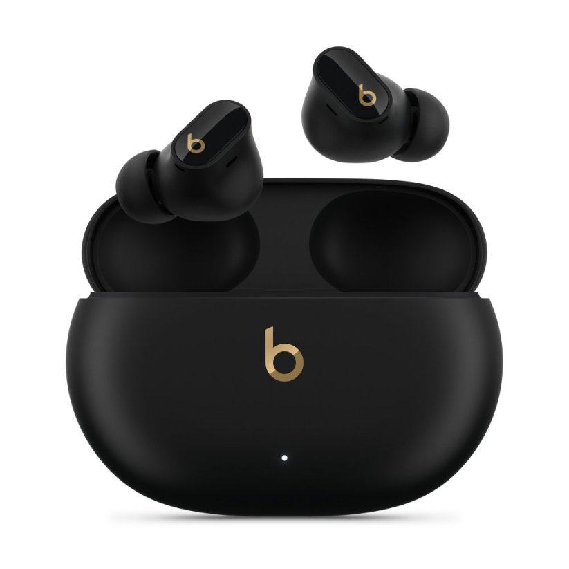Beats Studio Buds + úplně bezdrátová sluchátka s potlačováním hluku – černá/zlatá