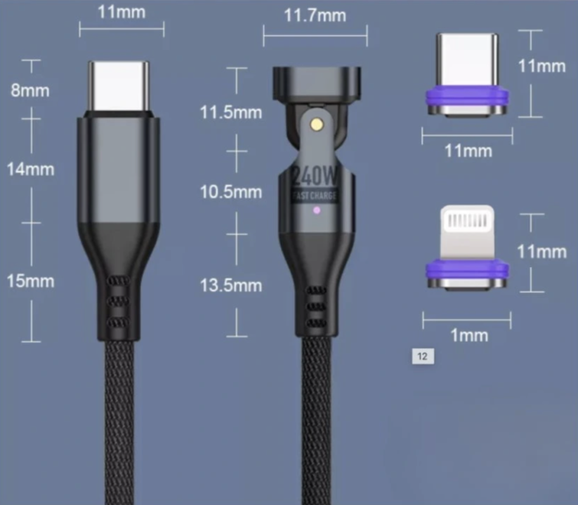 Charging Lease - USB-C magnetic