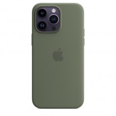 Apple Silikonový kryt s MagSafe na iPhone 14 Pro Max – olivový