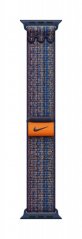 Apple Watch 41mm Game Royal / oranžový provlékací sportovní řemínek Nike