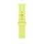 Apple Watch 46mm neonově žlutý sportovní řemínek - S/M
